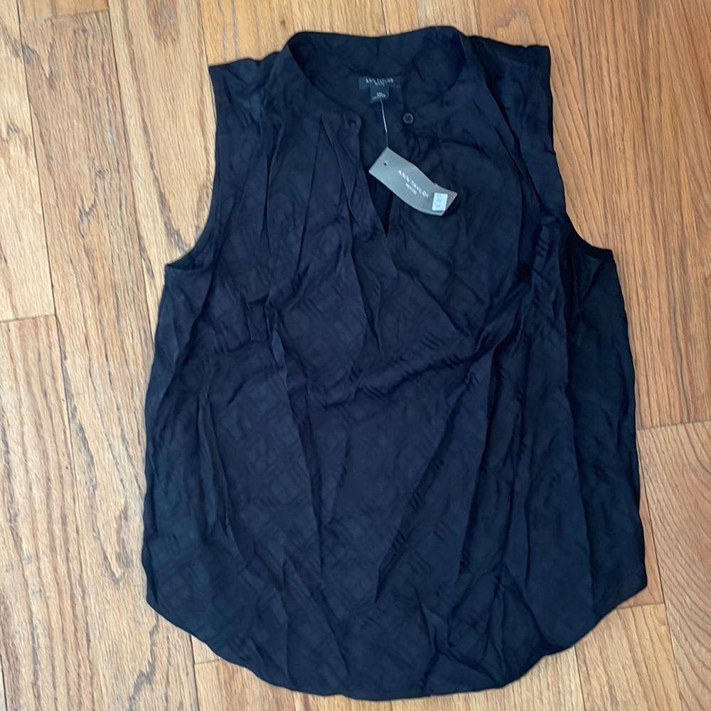 Ann Taylor Black Blouse
